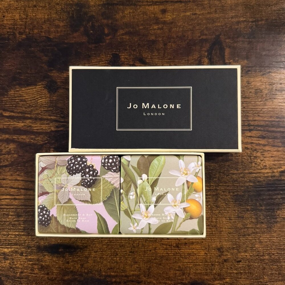 Jo Malone Soap Michael Angove - Orange Blossom and BlackBerry & Bay LE